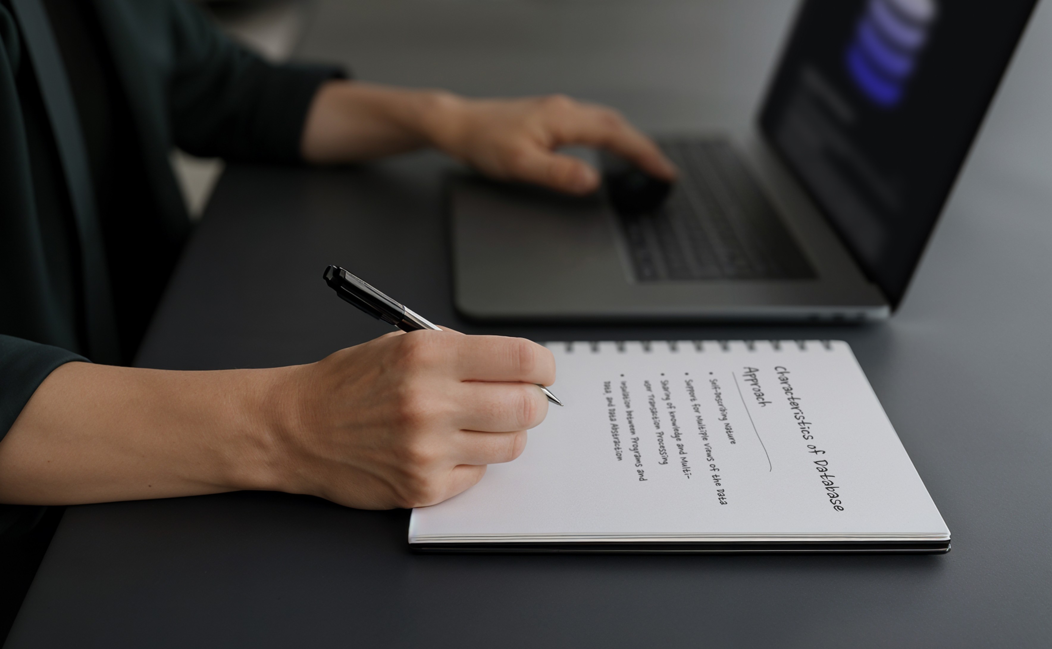 Characteristics of the Database Approach