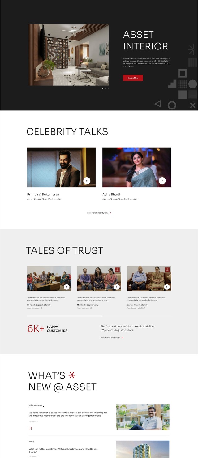 Asset Homes Digital Marketing Case Study