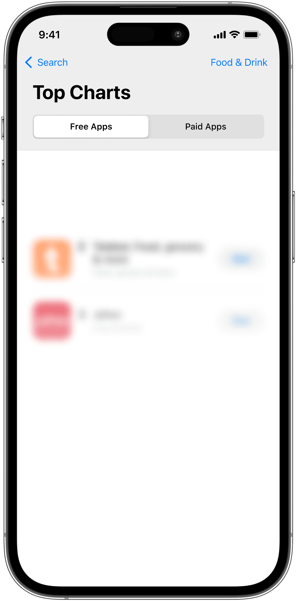 iPhone 14 Pro || Caribou App Interface