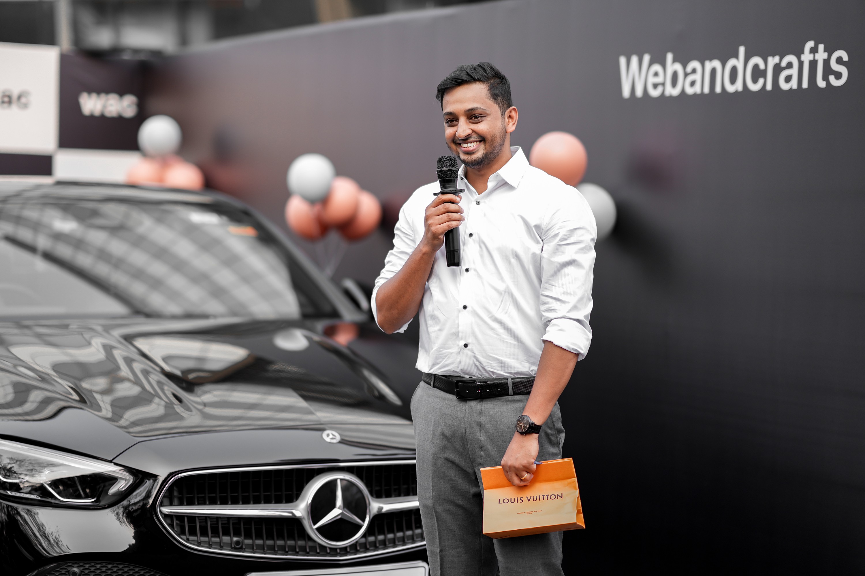 WAC Gifts Its First Employee a Mercedes-Benz