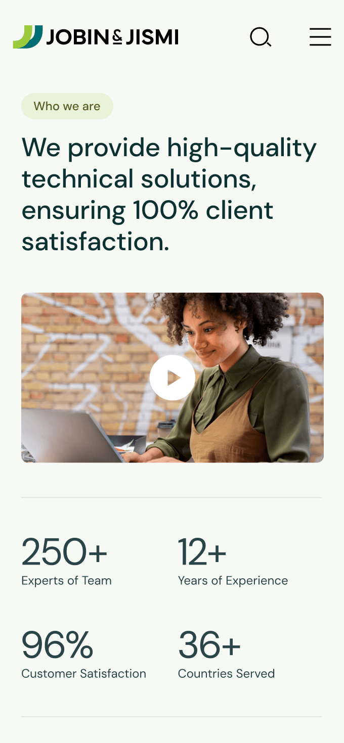 Jobin and Jismi responsive image